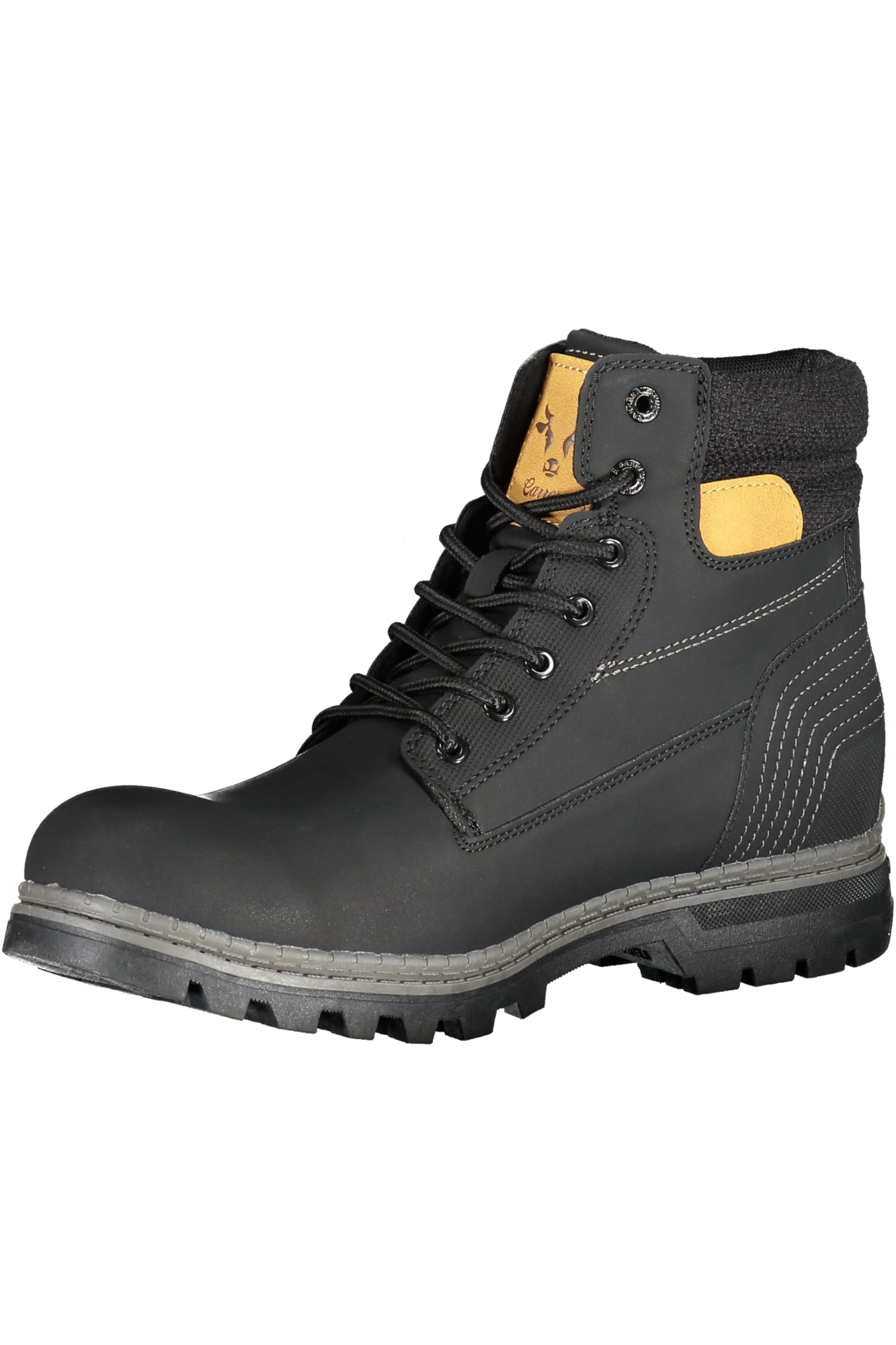 BOTA NEGRA DE HOMBRE CARRERA 