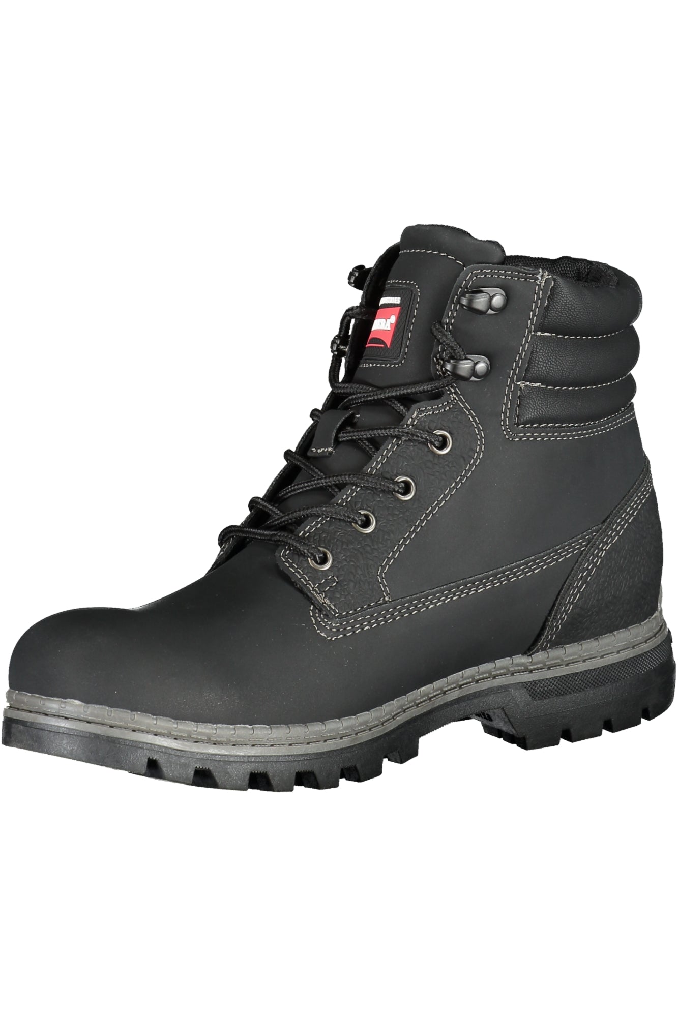 BOTA NEGRA DE HOMBRE CARRERA 