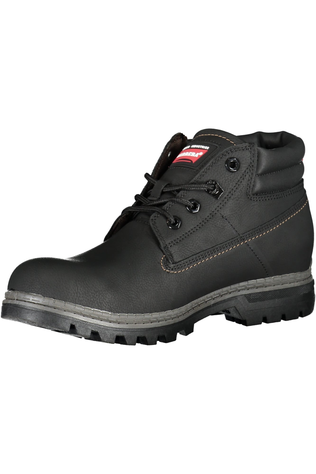 BOTA NEGRA DE HOMBRE CARRERA 