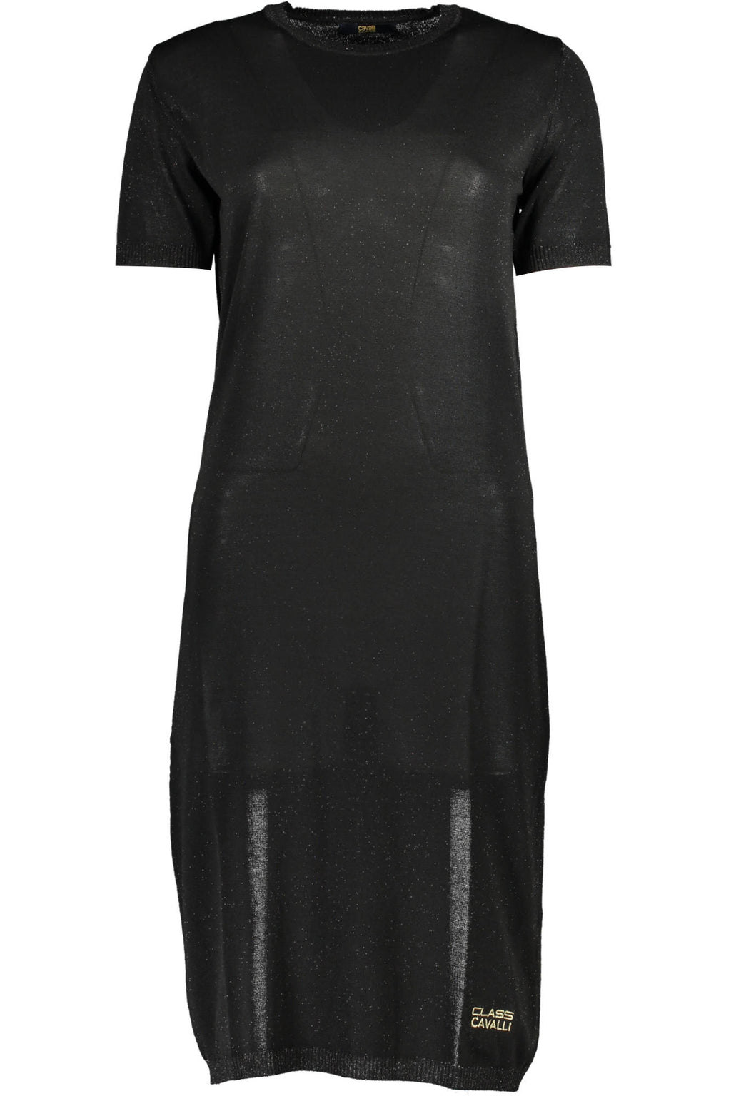 CAVALLI CLASS WOMEN'S SHORT BLACK DRESS 