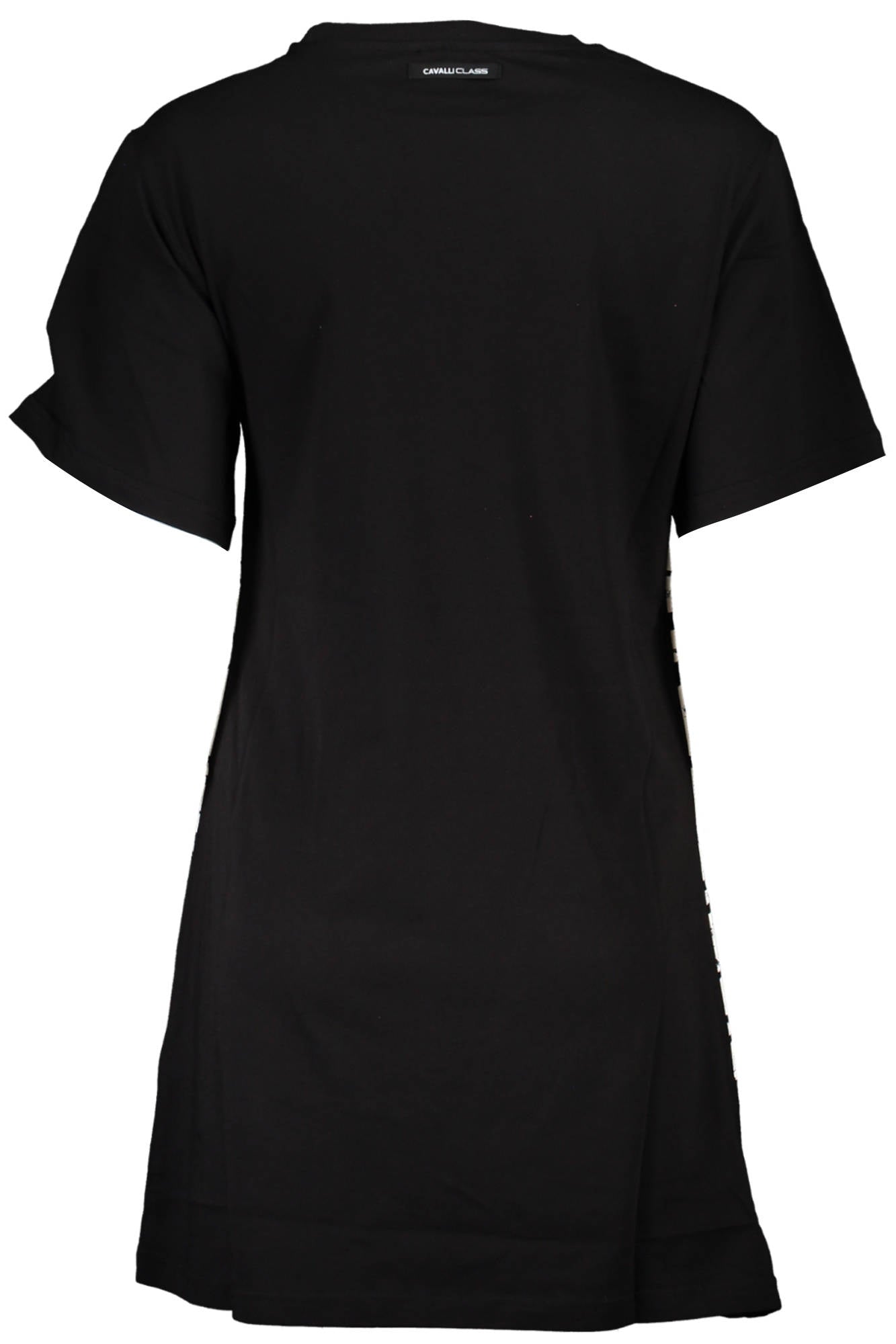CAVALLI CLASS WOMEN'S SHORT BLACK DRESS 