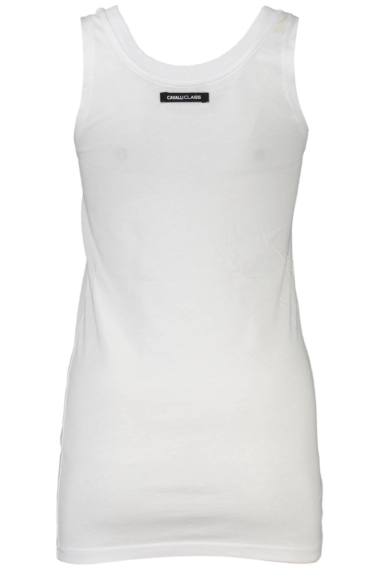 CAVALLI CLASS WOMEN'S WHITE TANK TOP 