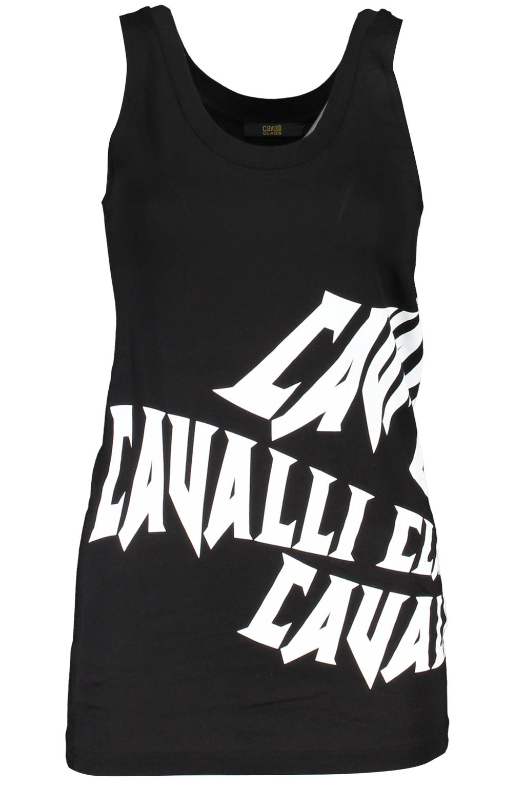 CAMISETA DE TIRANTES NEGRA PARA MUJER CAVALLI CLASS