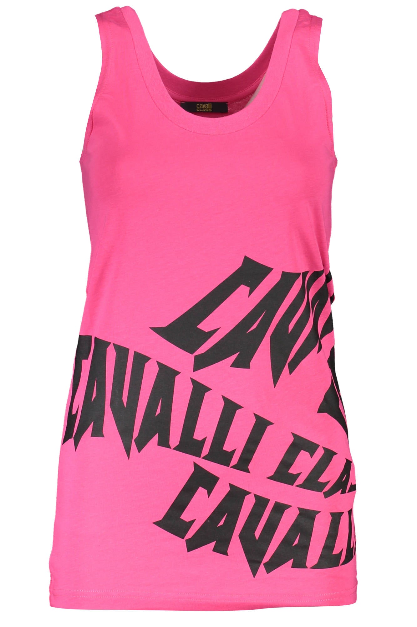 CAVALLI CLASS WOMEN'S PINK TANK TOP 