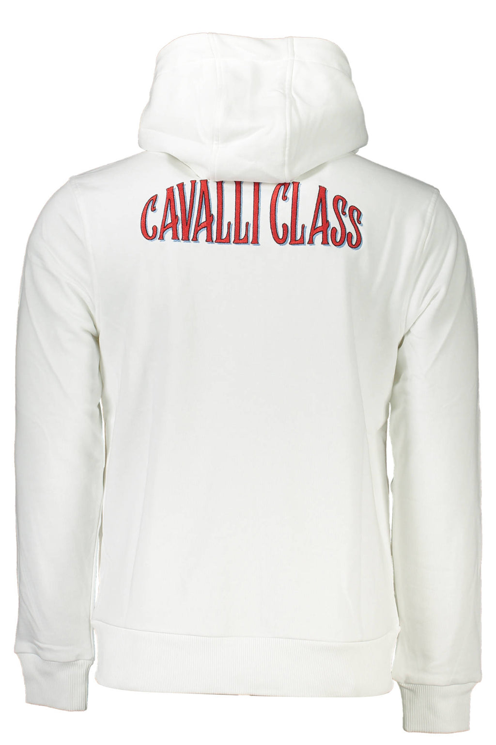 CAVALLI CLASS FELPA CON ZIP UOMO BIANCO
