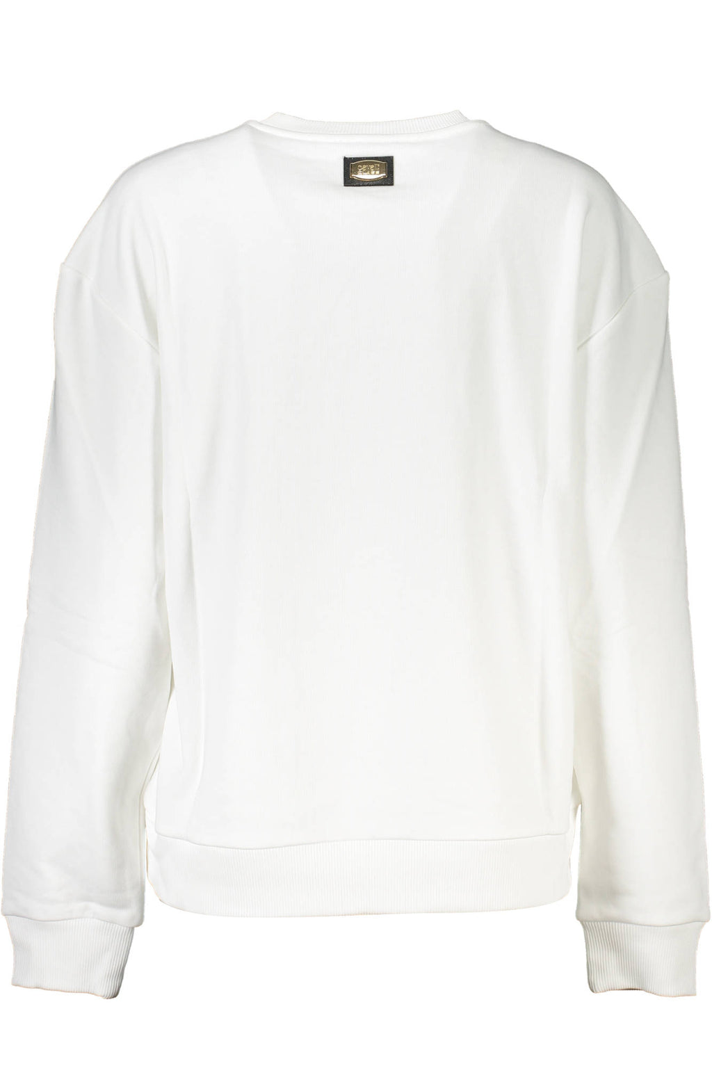 CAVALLI CLASS WOMEN'S ZIP-UP SWEATSHIRT WHITE 