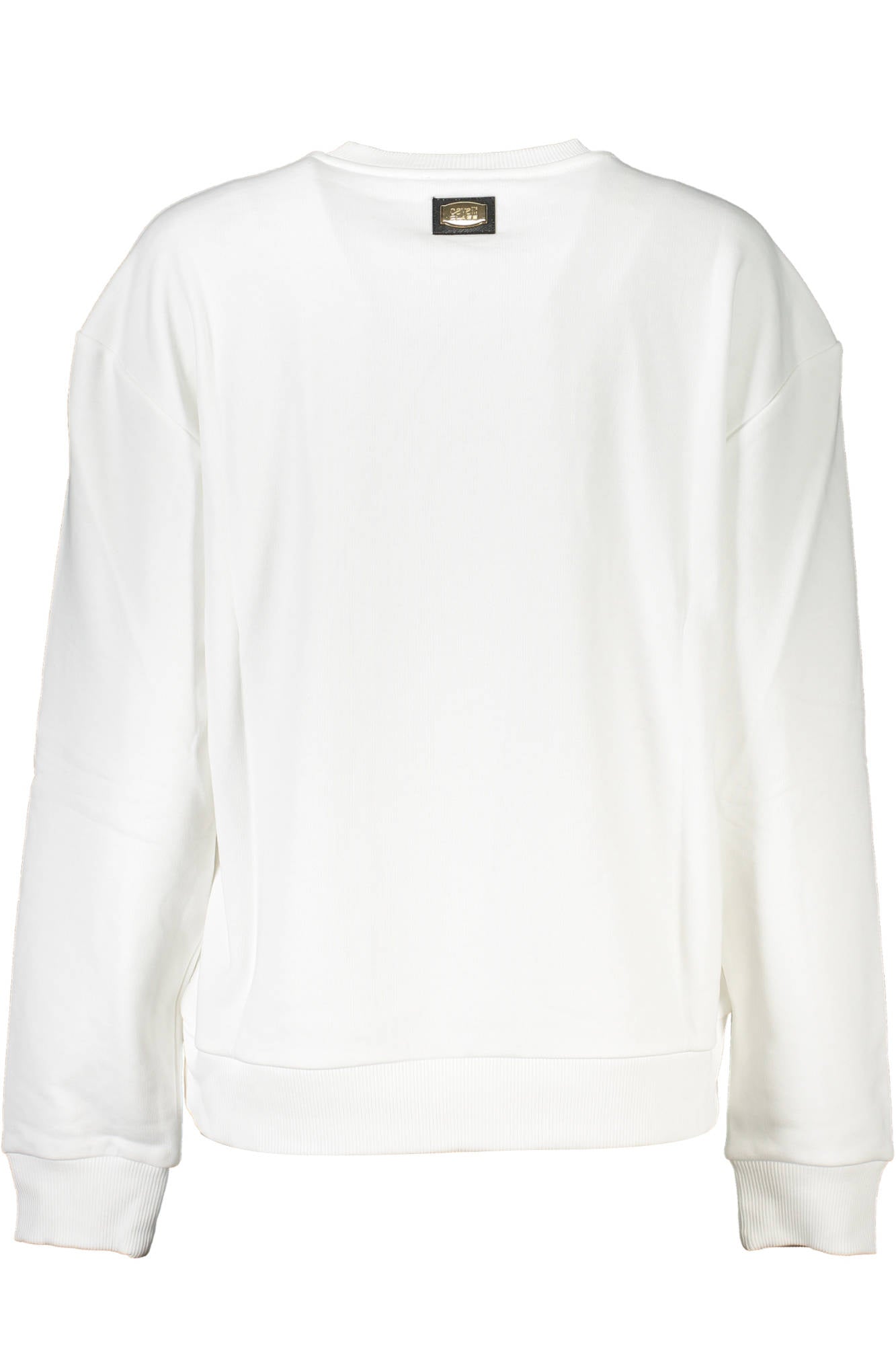 CAVALLI CLASS WOMEN'S ZIP-UP SWEATSHIRT WHITE 
