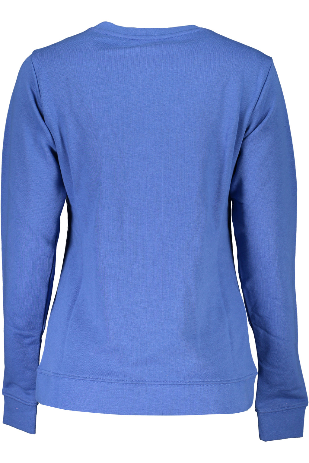 CAVALLI CLASS WOMEN'S BLUE ZIP-UP SWEATSHIRT 