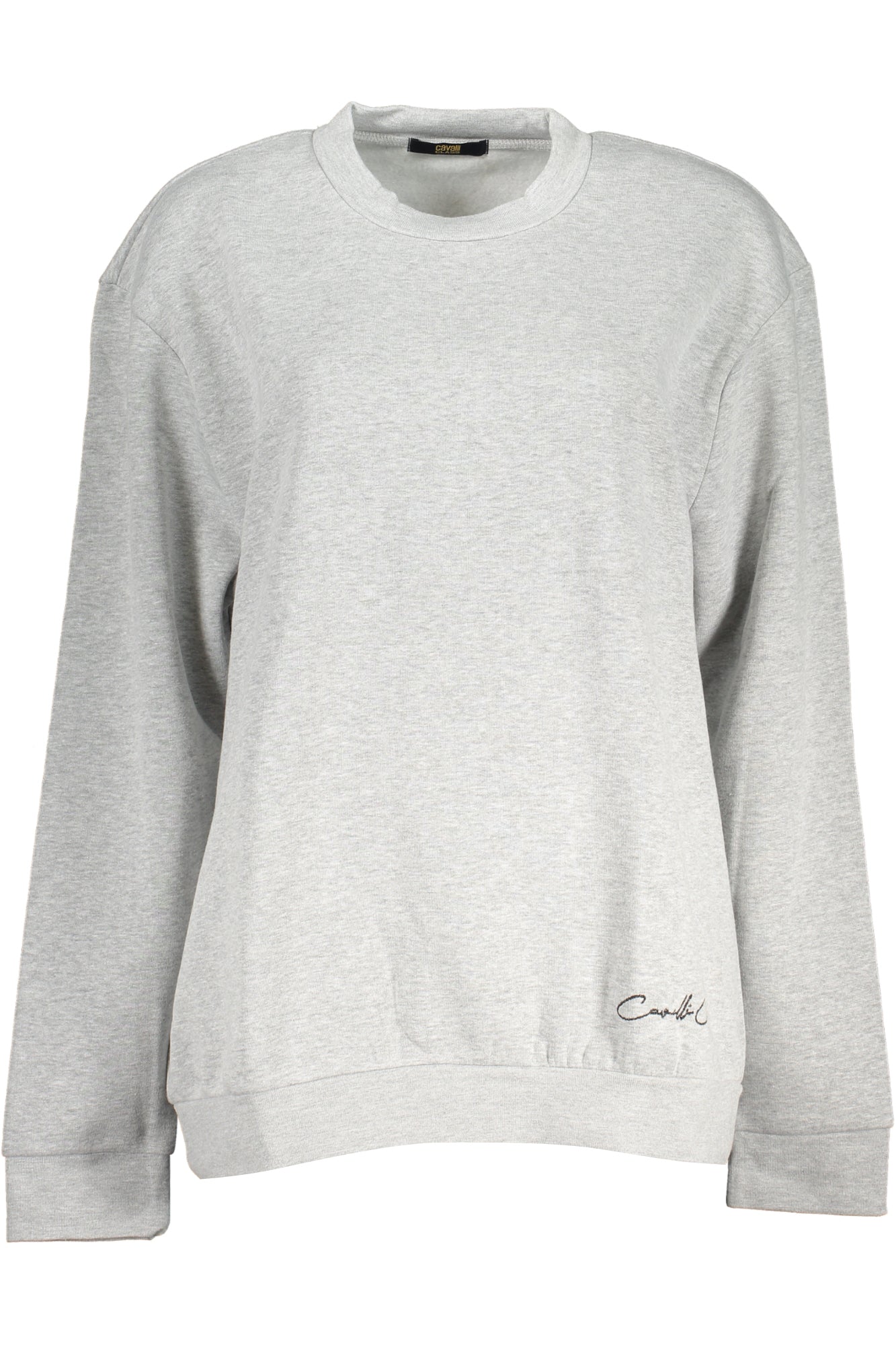 CAVALLI CLASS WOMEN'S ZIP-UP SWEATSHIRT, GREY 