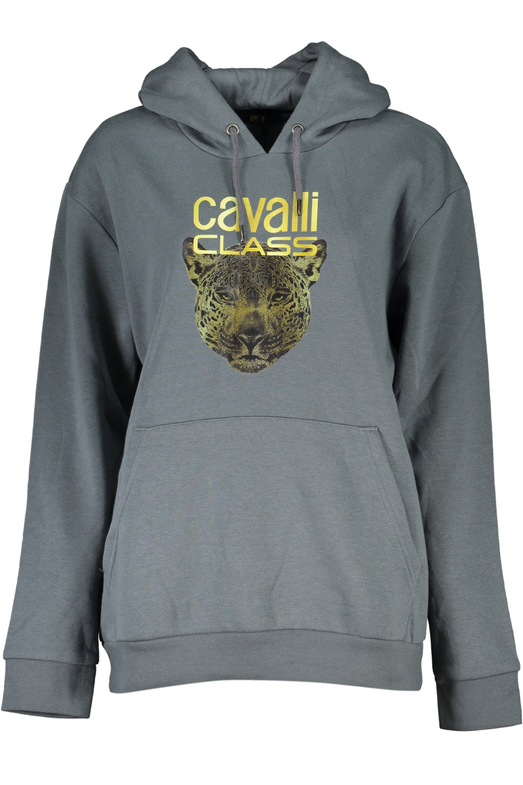 CAVALLI CLASS WOMEN'S ZIP-UP SWEATSHIRT, GREY 