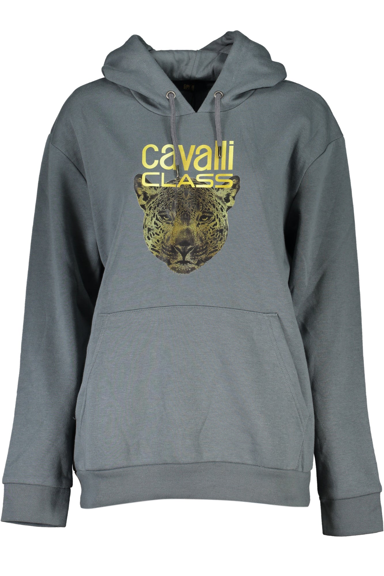 CAVALLI CLASS WOMEN'S ZIP-UP SWEATSHIRT, GREY 