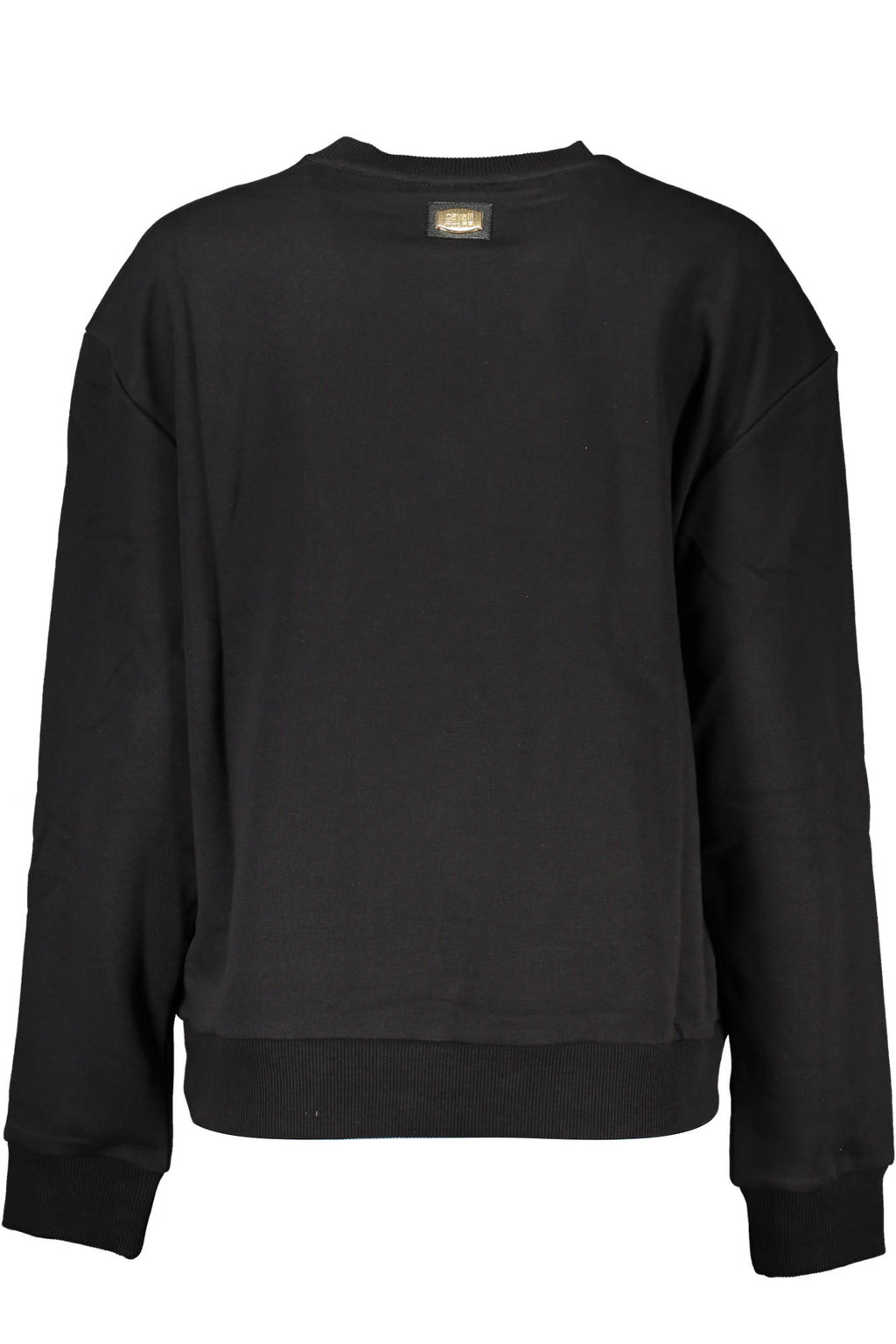 CAVALLI CLASS WOMEN'S ZIP-UP SWEATSHIRT BLACK 