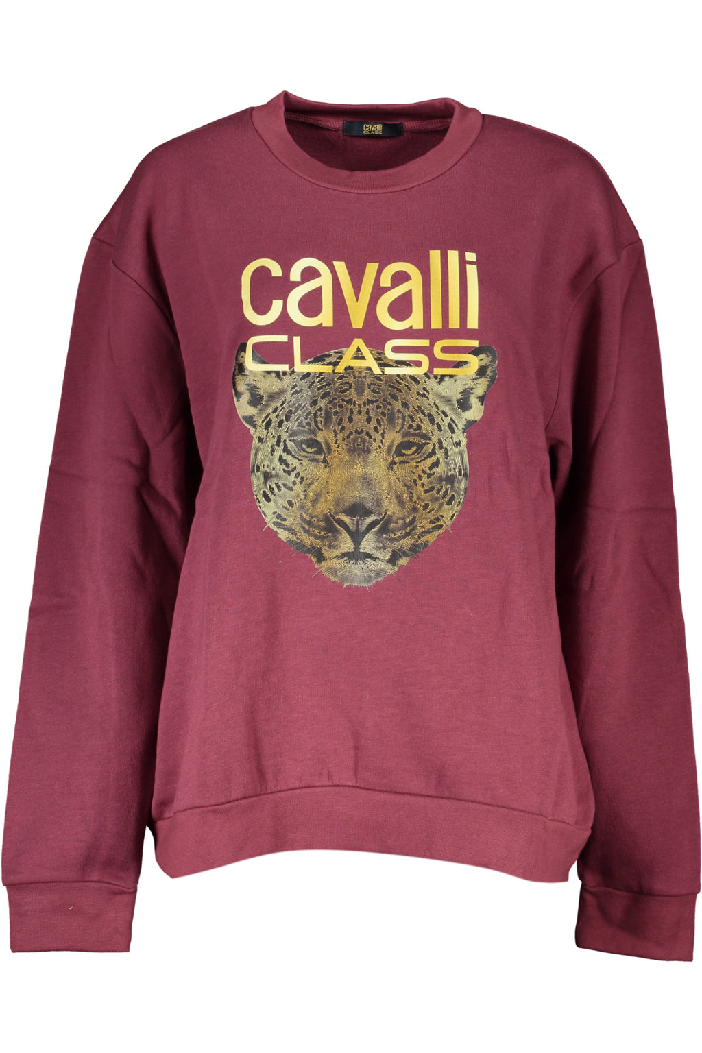 SUDADERA CON CREMALLERA MORADA PARA MUJER CAVALLI CLASS 