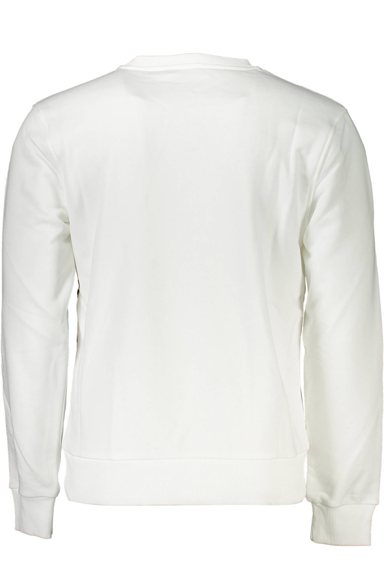 CAVALLI CLASS MEN'S ZIP-UP SWEATSHIRT WHITE 