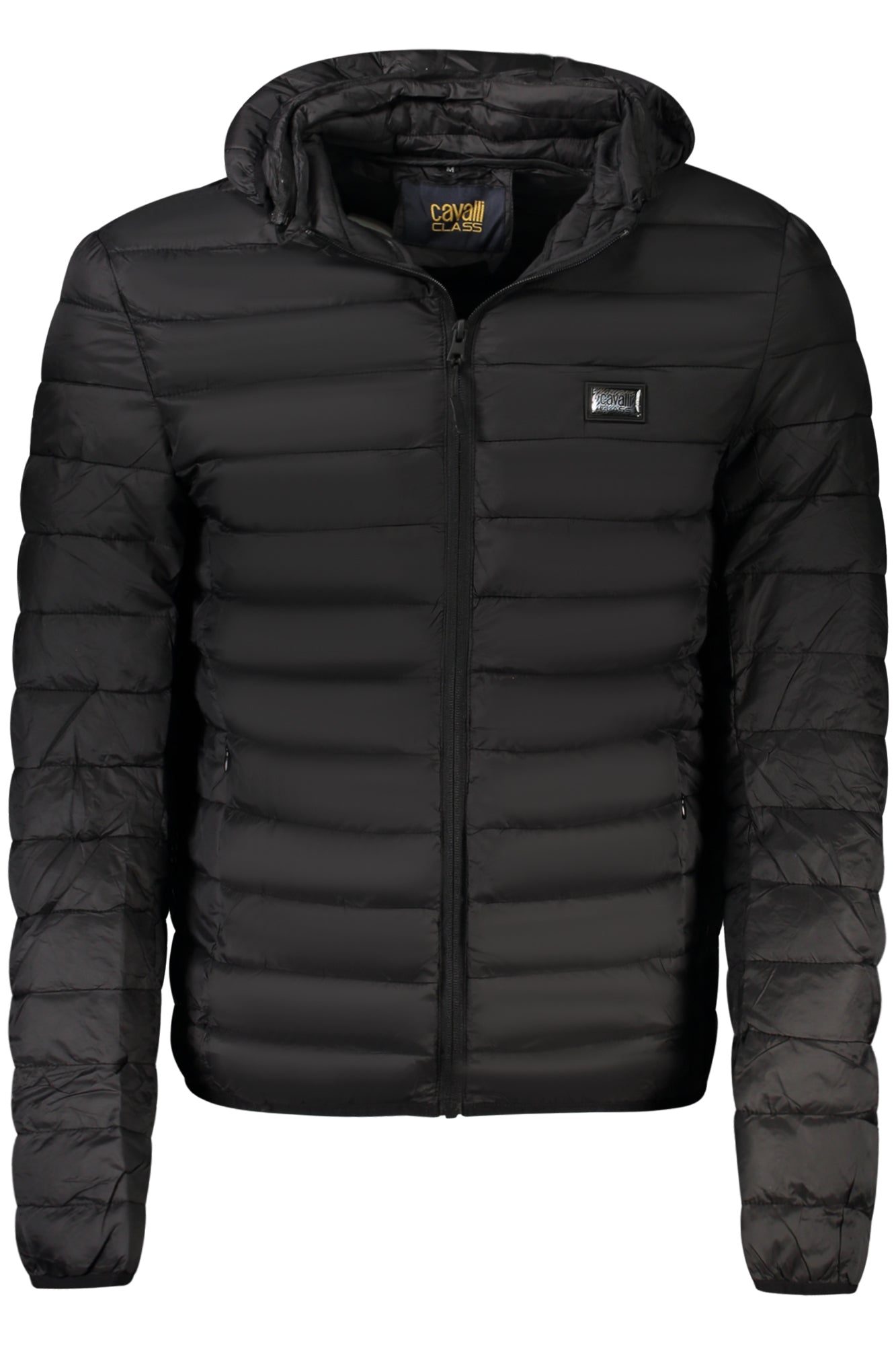 CAVALLI CLASS MEN'S BLACK JACKET 