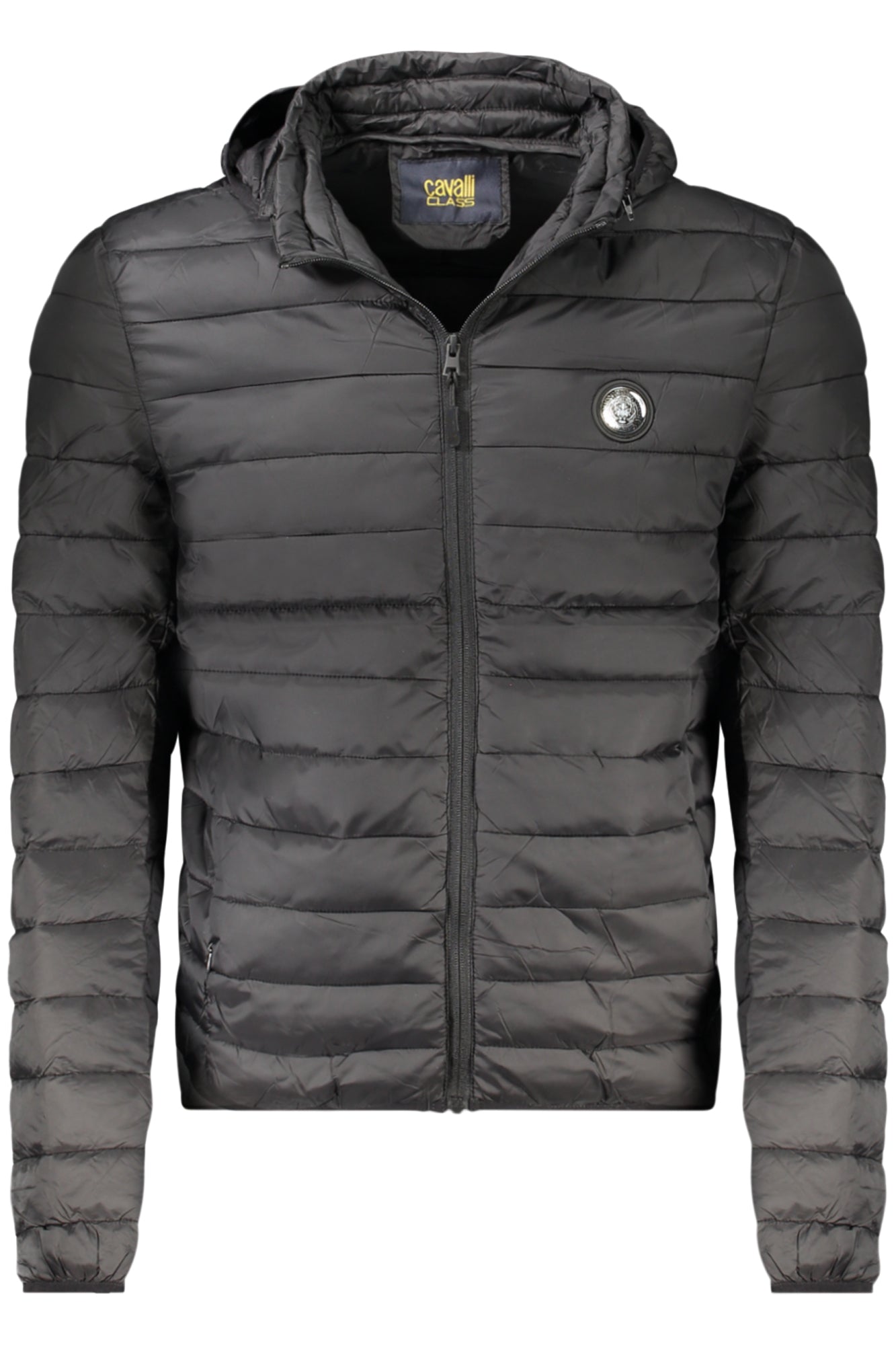 CAVALLI CLASS MEN'S BLACK JACKET 