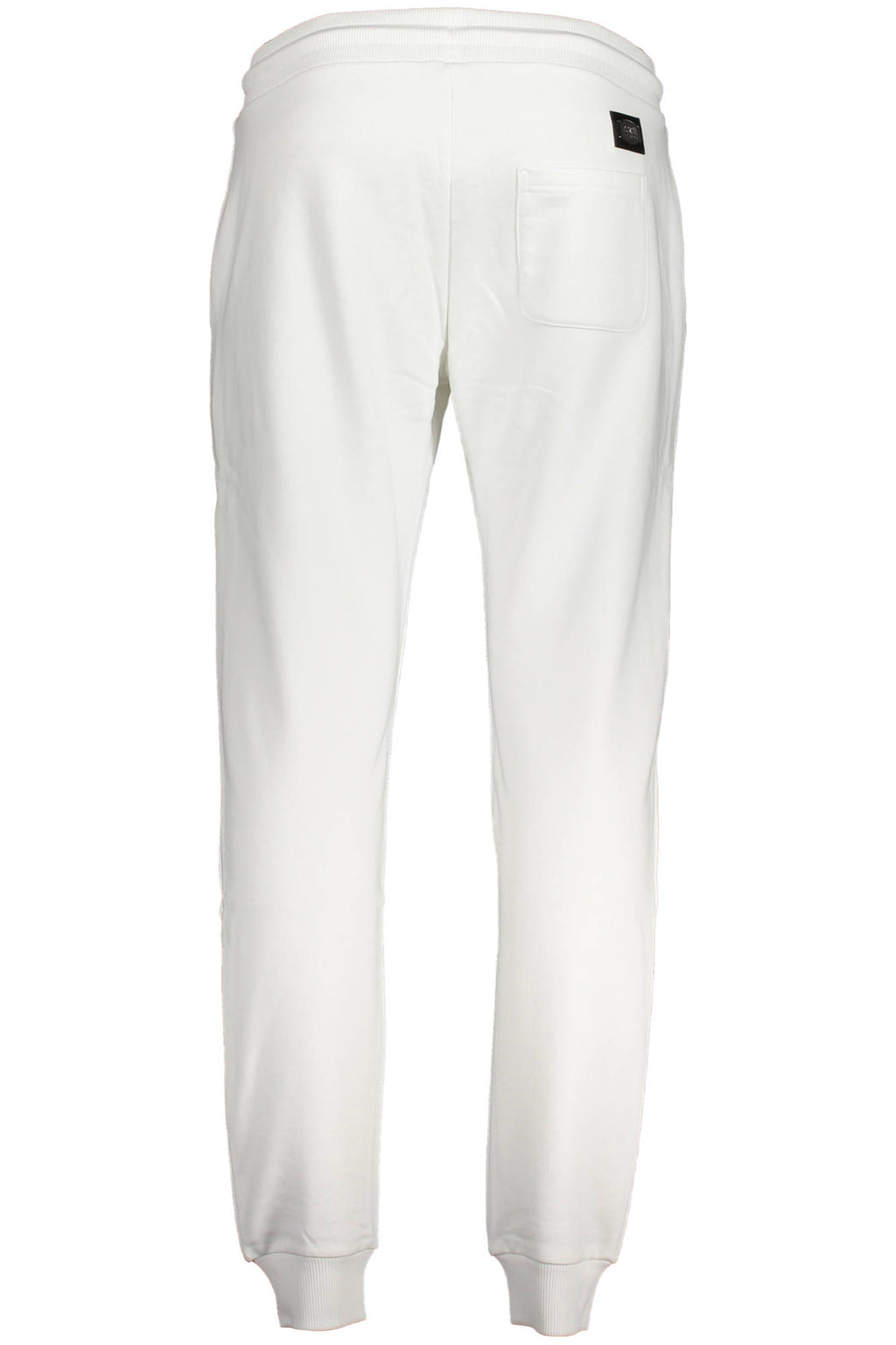 CAVALLI CLASS MEN'S WHITE TROUSERS 