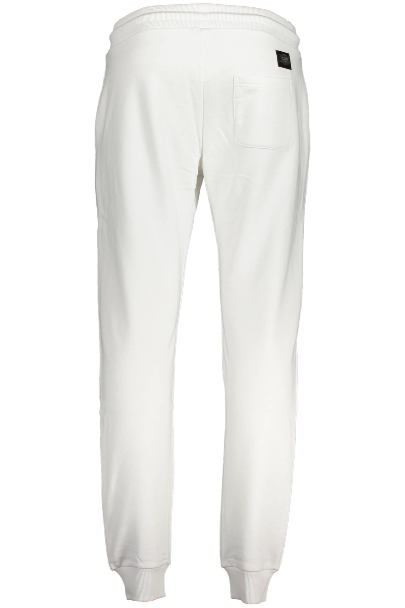 CAVALLI CLASS MEN'S WHITE TROUSERS 