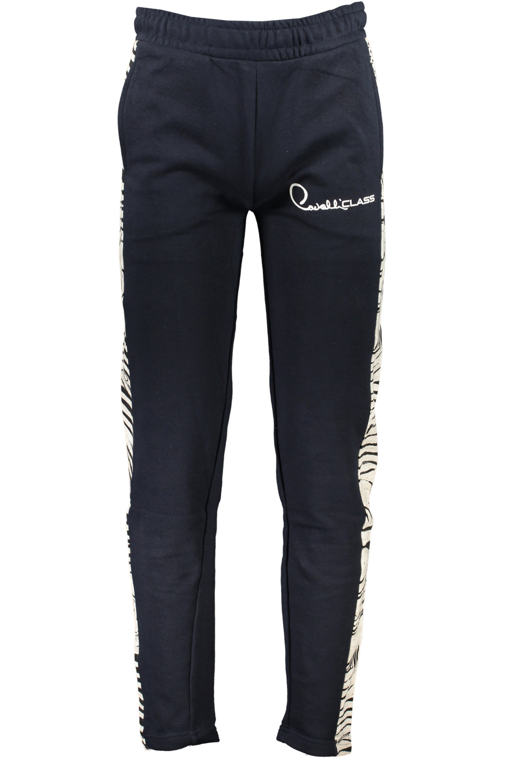 CAVALLI CLASS MEN'S BLUE TROUSERS 