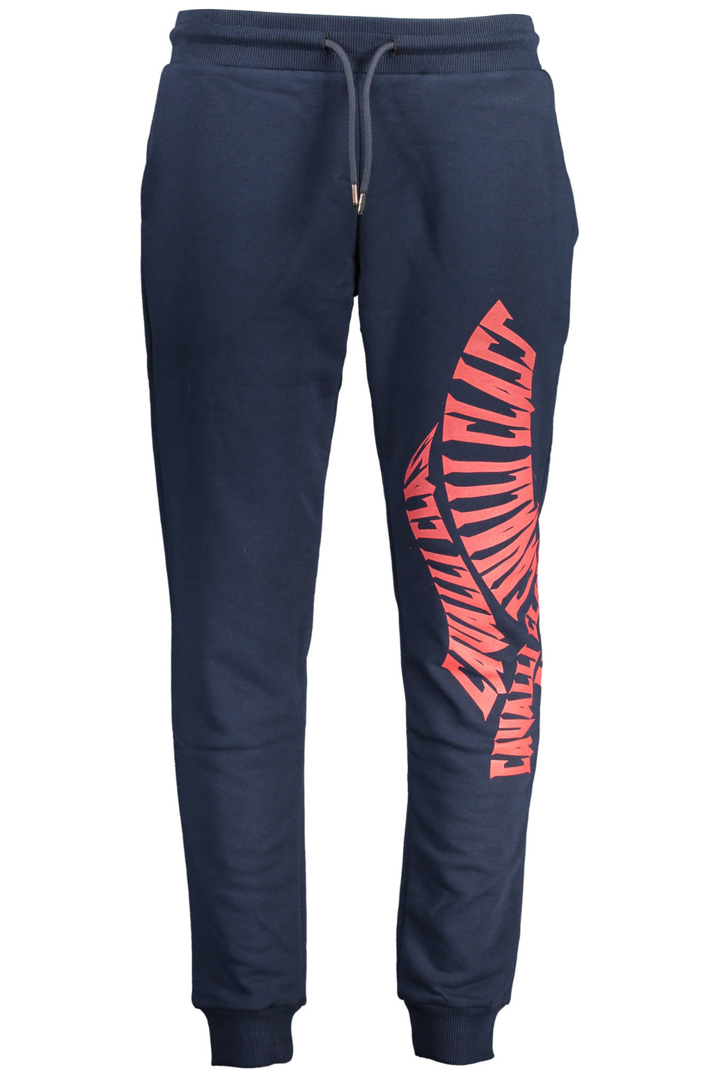 CAVALLI CLASS MEN'S BLUE TROUSERS 