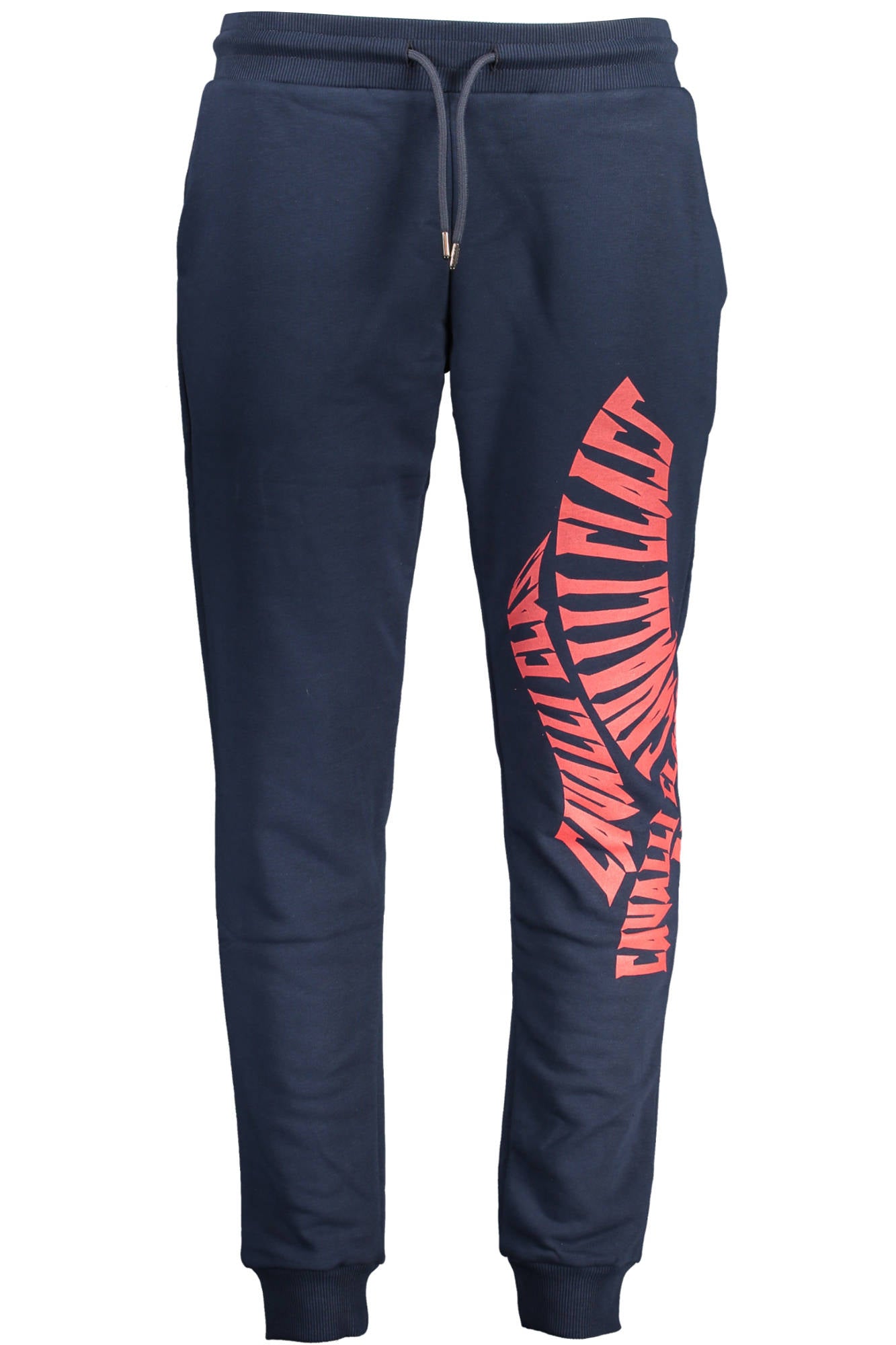 CAVALLI CLASS MEN'S BLUE TROUSERS 