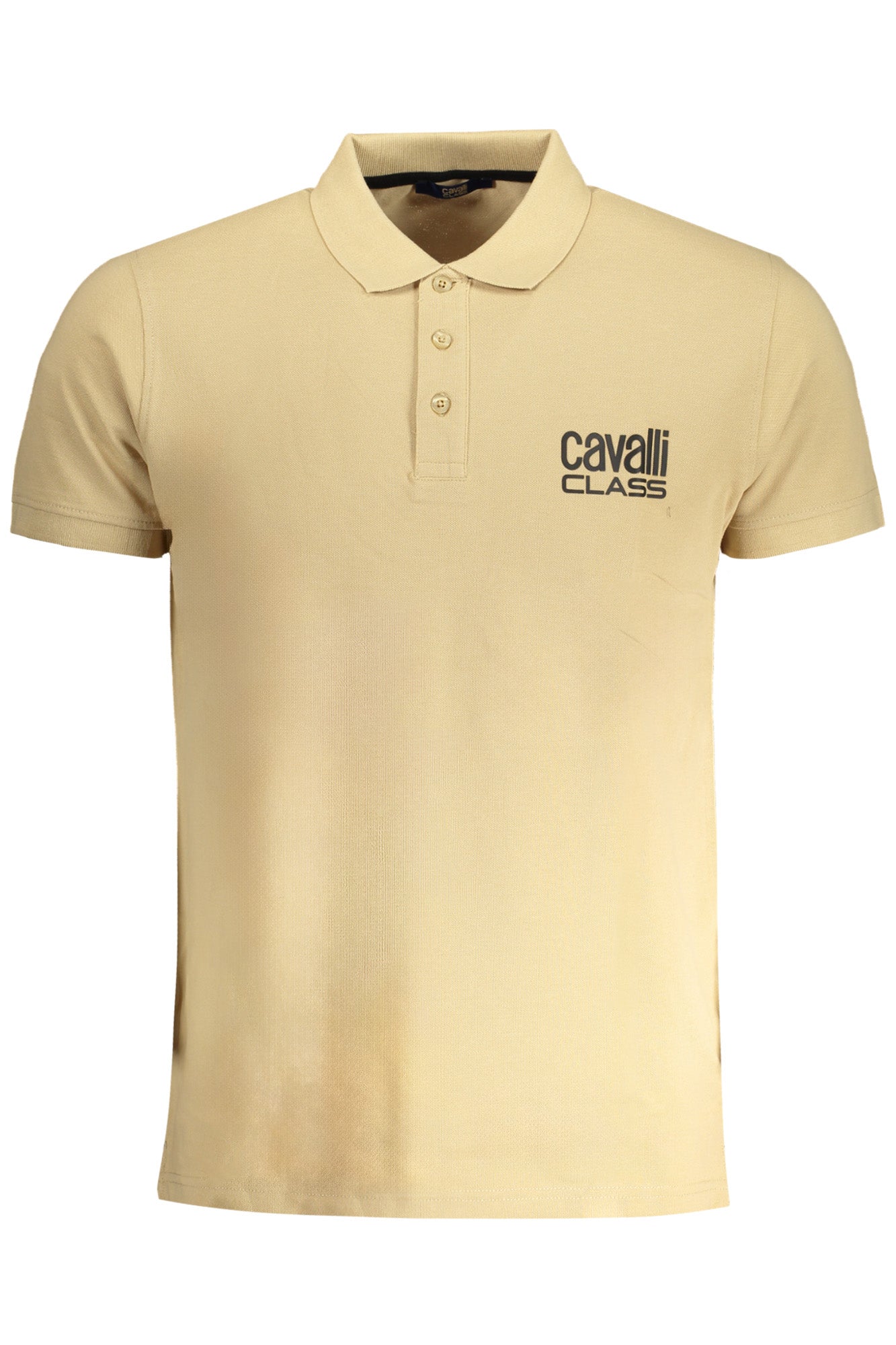 POLO DE MANGA CORTA PARA HOMBRE CAVALLI CLASS, BEIGE 