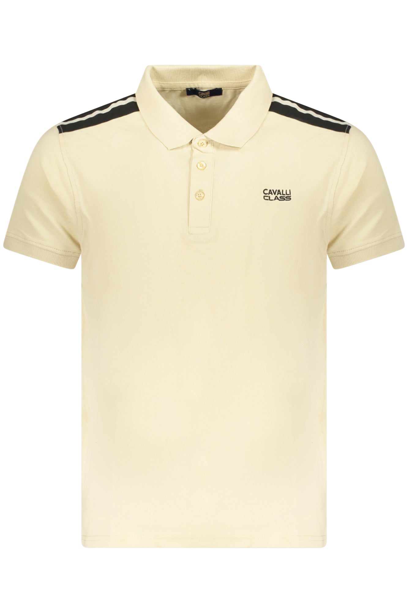 POLO DE MANGA CORTA PARA HOMBRE CAVALLI CLASS, BEIGE 