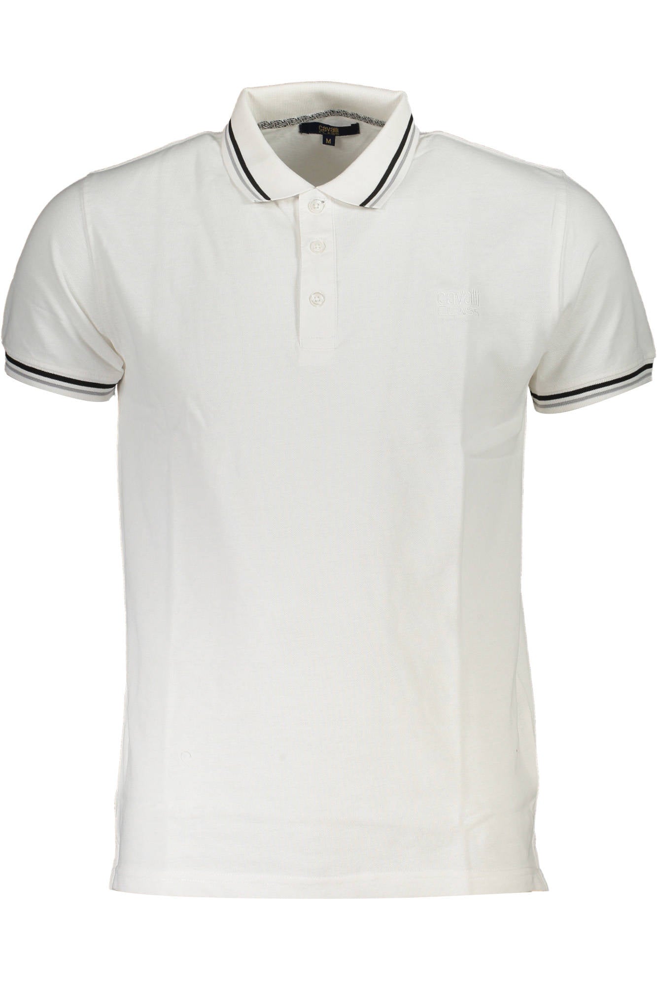 POLO DE MANGA CORTA PARA HOMBRE CAVALLI CLASS BLANCO 