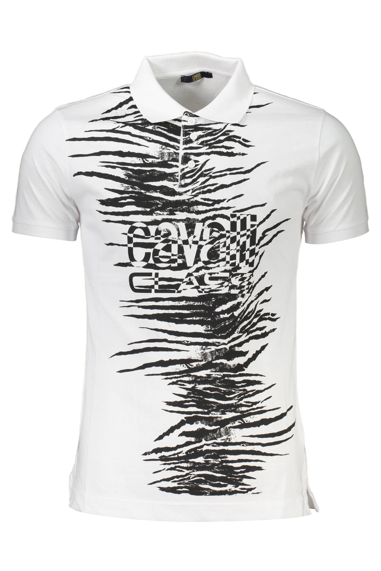 POLO DE MANGA CORTA PARA HOMBRE CAVALLI CLASS BLANCO 