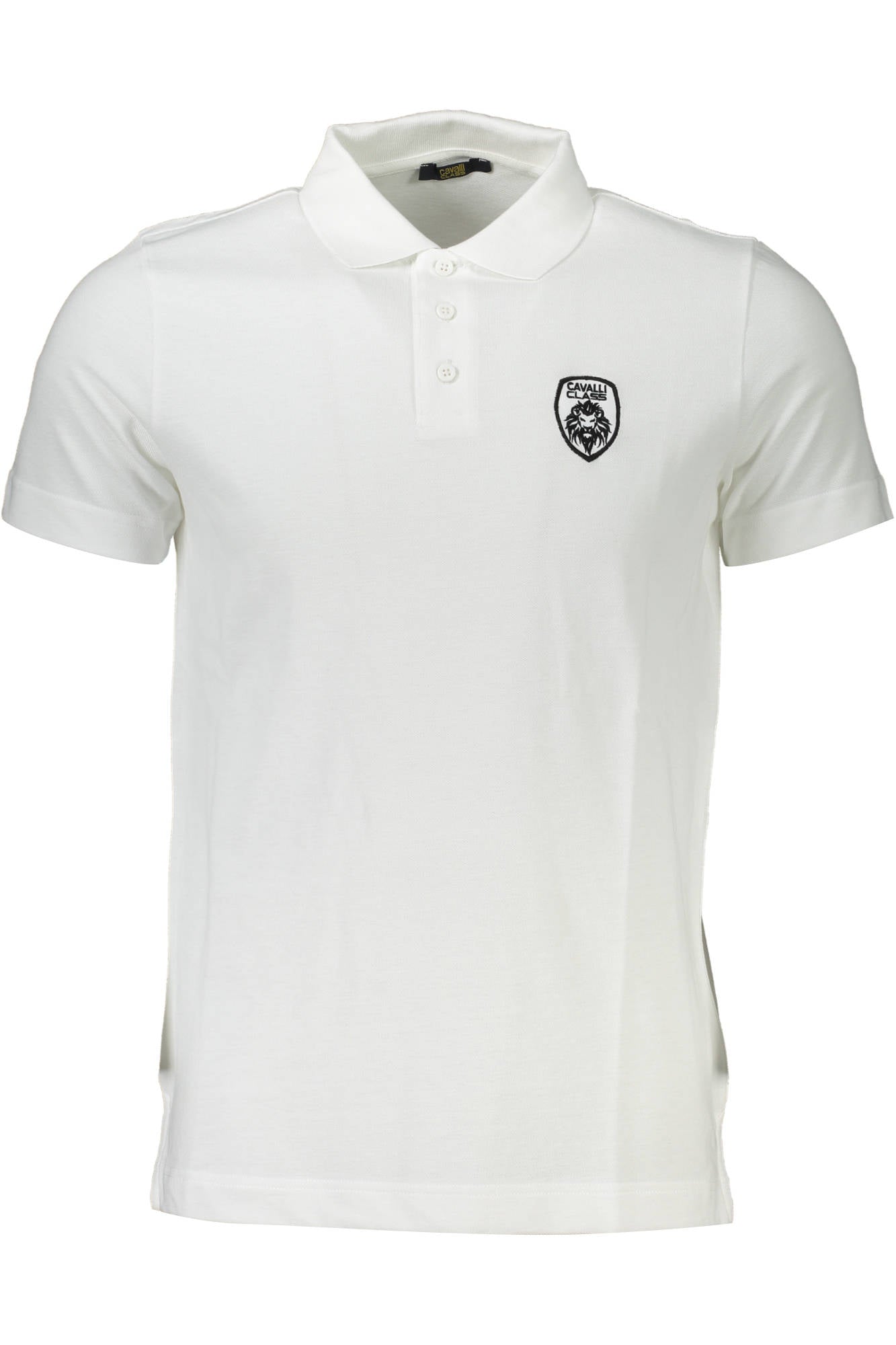 POLO DE MANGA CORTA PARA HOMBRE CAVALLI CLASS BLANCO 