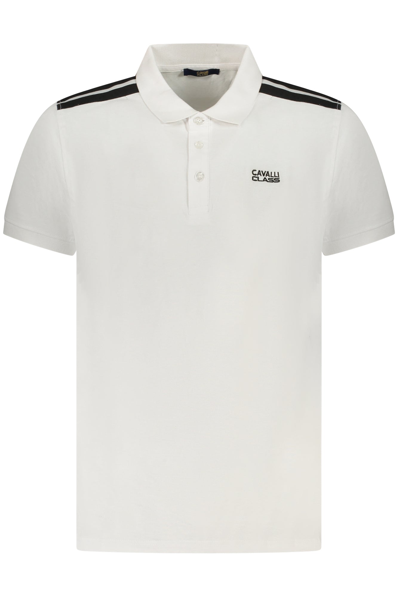 POLO DE MANGA CORTA PARA HOMBRE CAVALLI CLASS BLANCO 