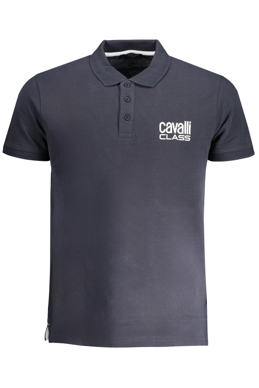 POLO DE MANGA CORTA PARA HOMBRE CAVALLI CLASS, AZUL 