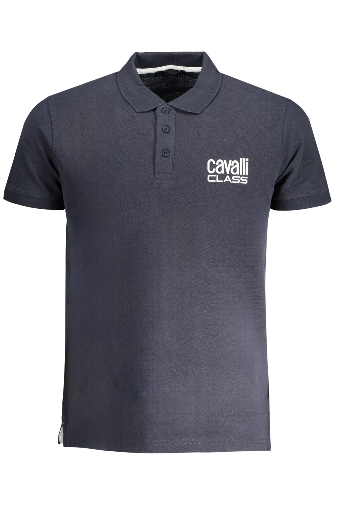 POLO DE MANGA CORTA PARA HOMBRE CAVALLI CLASS, AZUL 