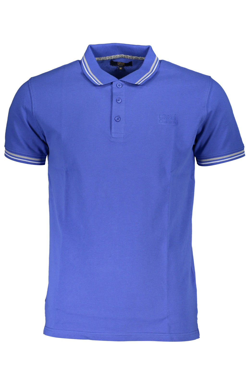 POLO DE MANGA CORTA PARA HOMBRE CAVALLI CLASS, AZUL 