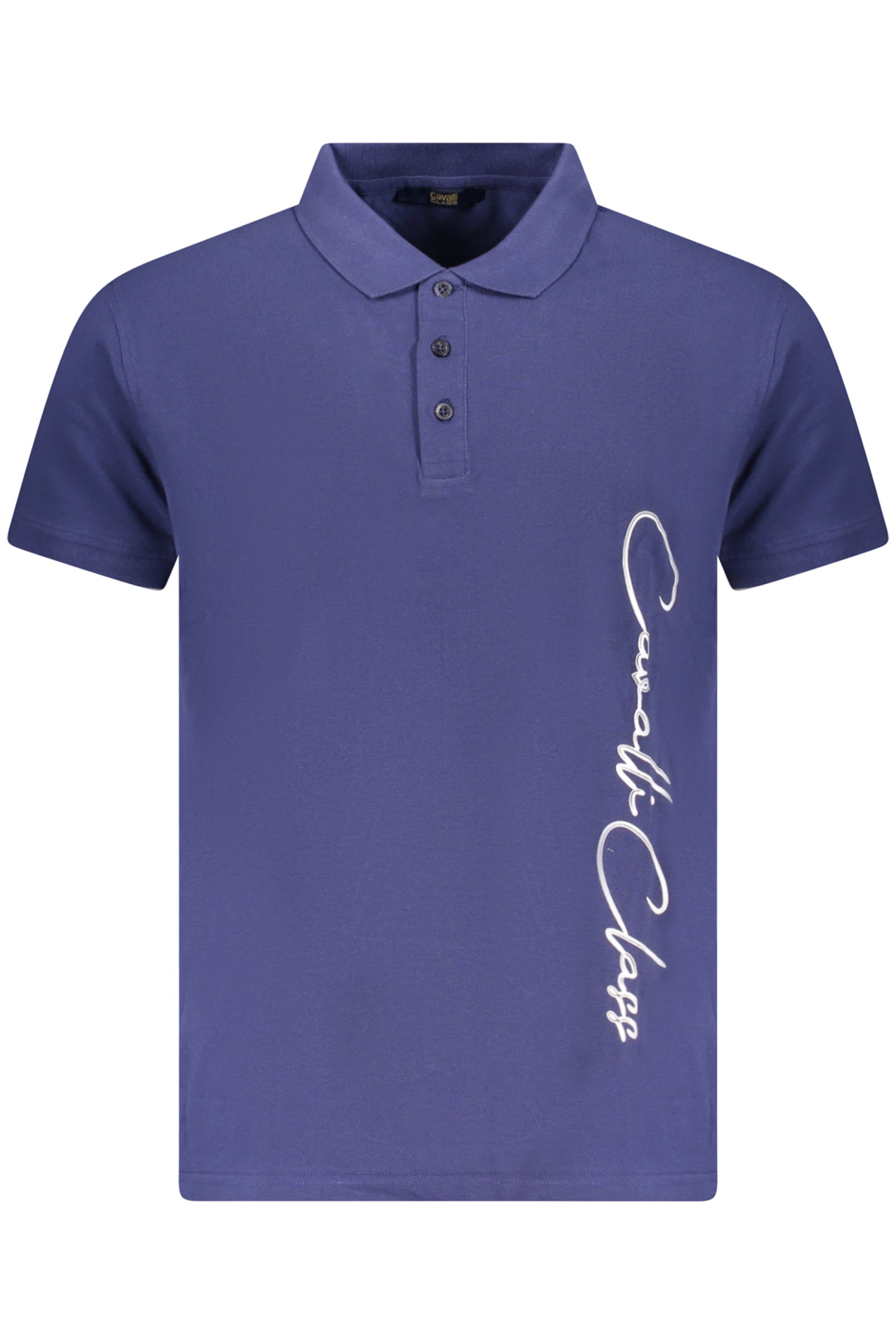 POLO DE MANGA CORTA PARA HOMBRE CAVALLI CLASS, AZUL 