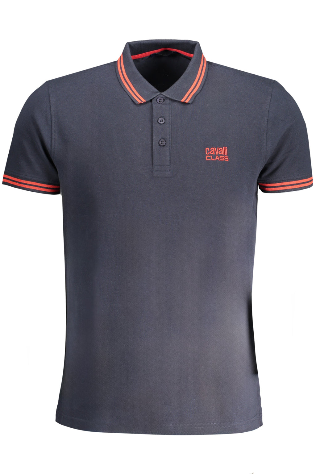POLO DE MANGA CORTA PARA HOMBRE CAVALLI CLASS, AZUL 