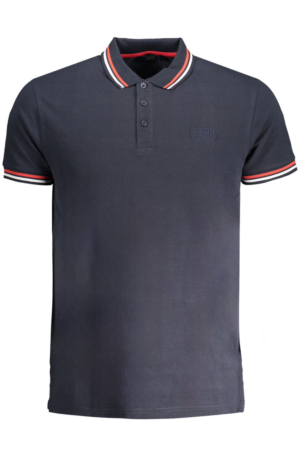 POLO DE MANGA CORTA PARA HOMBRE CAVALLI CLASS, AZUL 