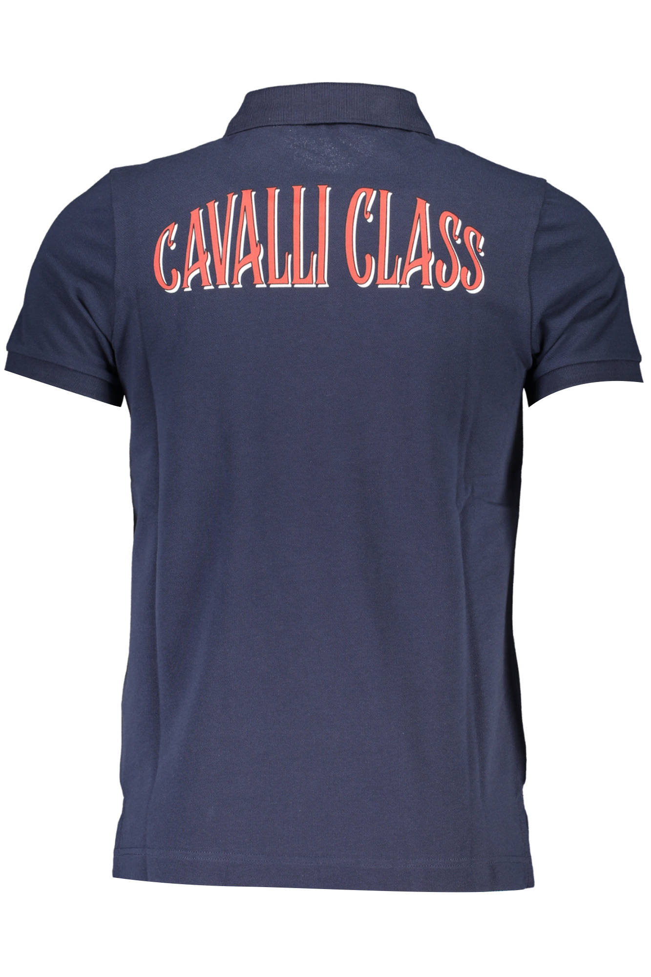 POLO DE MANGA CORTA PARA HOMBRE CAVALLI CLASS, AZUL 