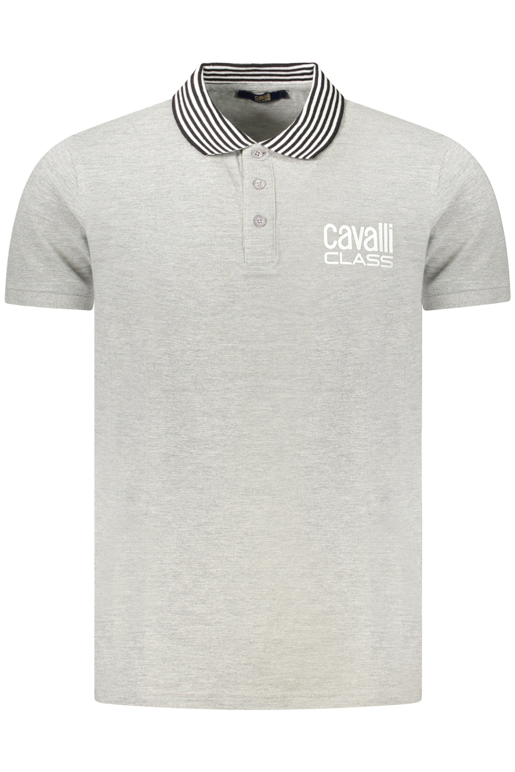 POLO DE MANGA CORTA PARA HOMBRE CAVALLI CLASS, GRIS 