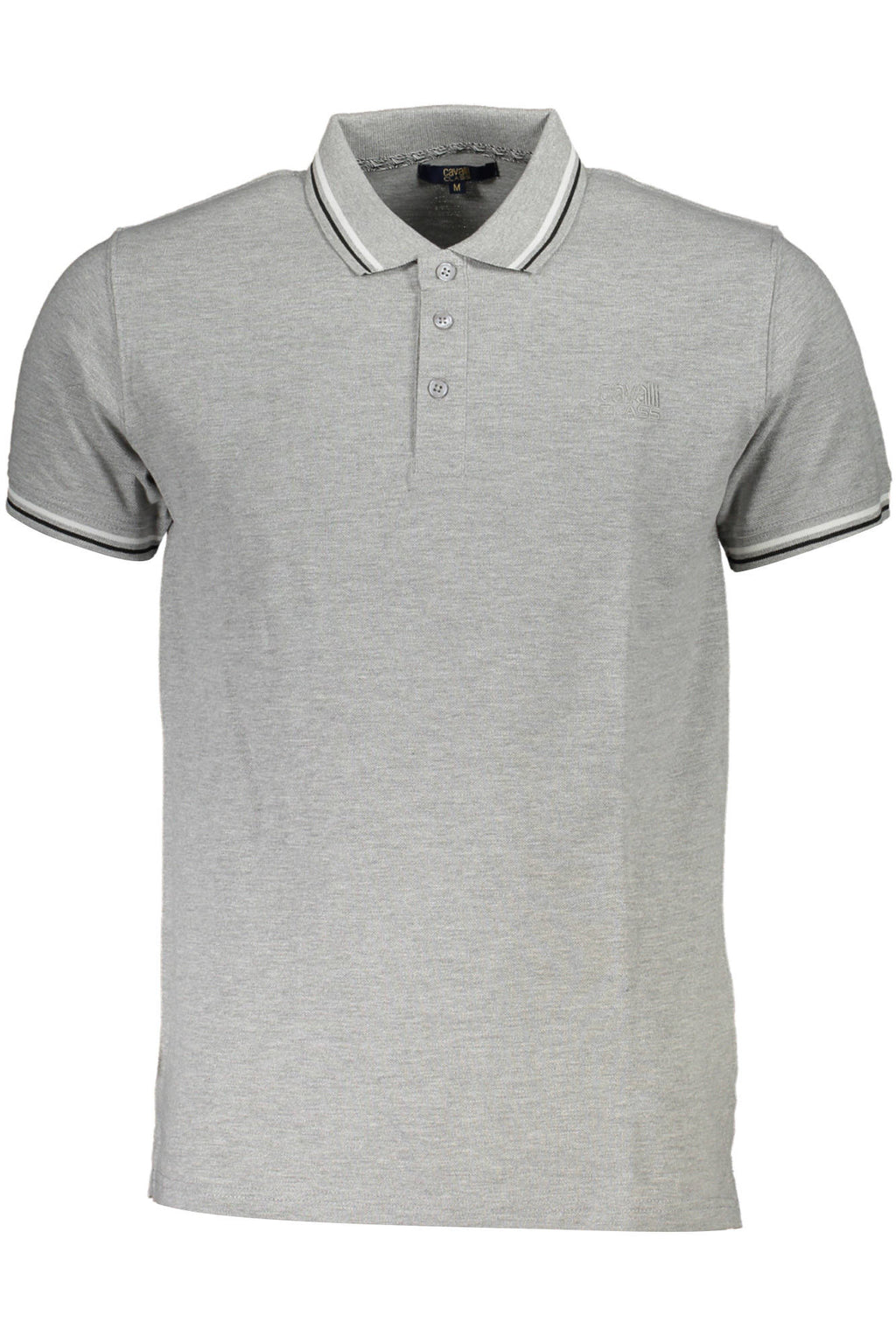 POLO DE MANGA CORTA PARA HOMBRE CAVALLI CLASS, GRIS 