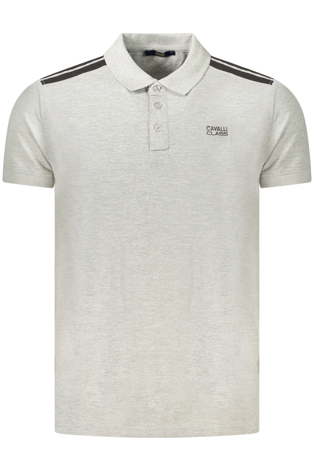 CAVALLI CLASS POLO MANICHE CORTE UOMO GRIGIO