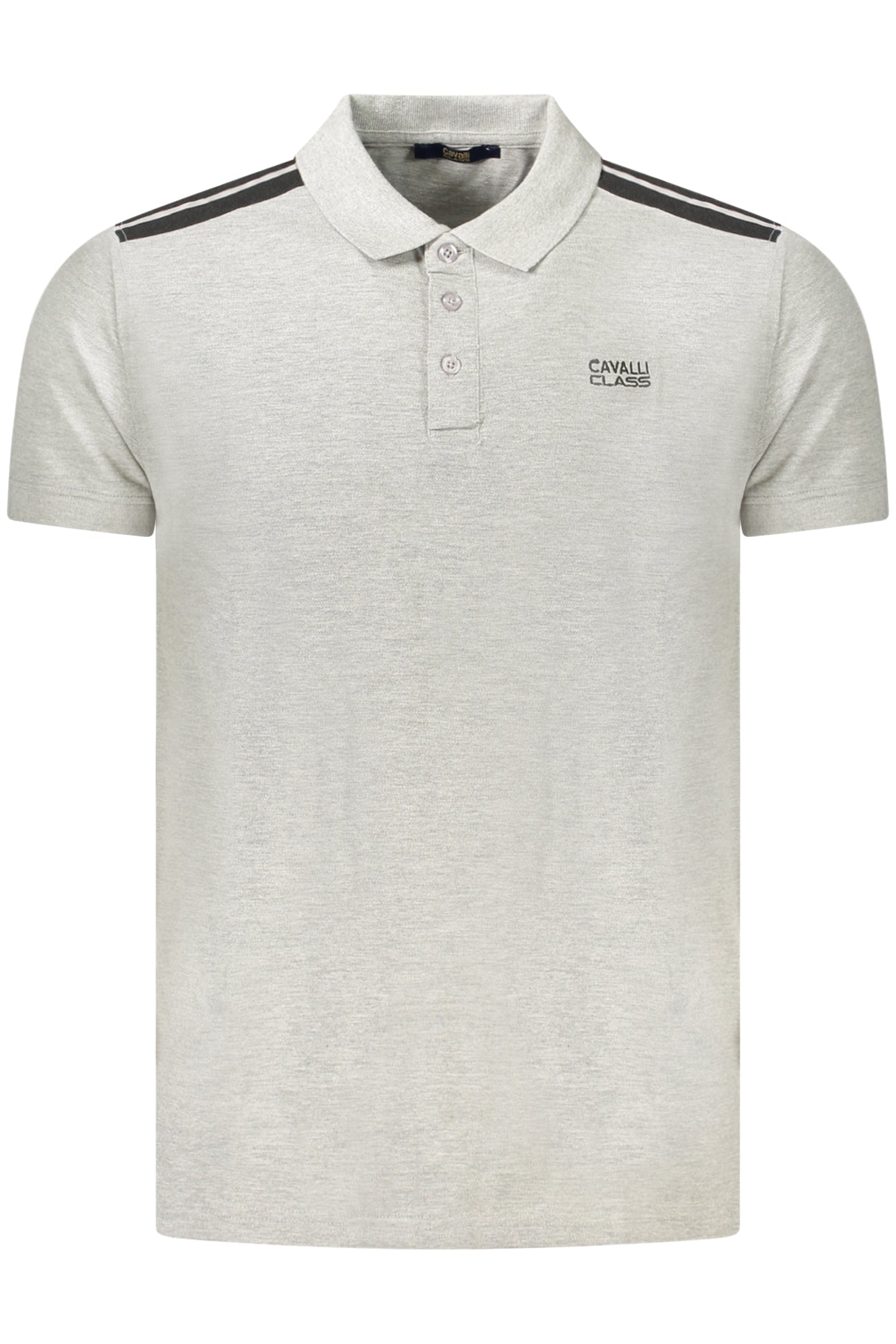 CAVALLI CLASS POLO MANICHE CORTE UOMO GRIGIO