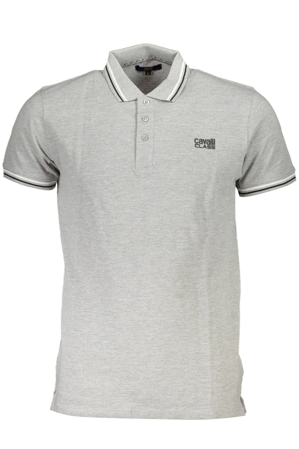 POLO DE MANGA CORTA PARA HOMBRE CAVALLI CLASS, GRIS 