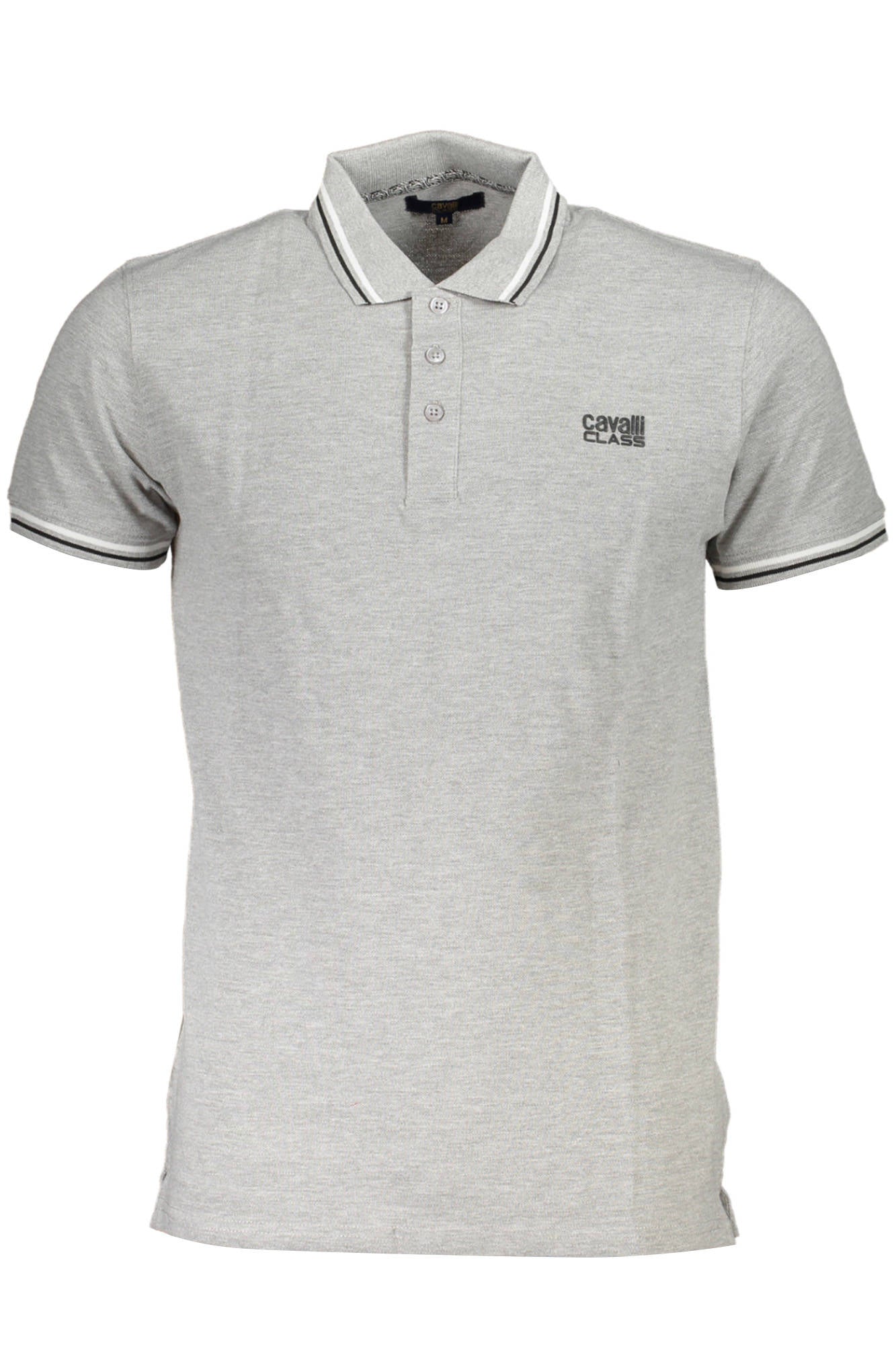 POLO DE MANGA CORTA PARA HOMBRE CAVALLI CLASS, GRIS 