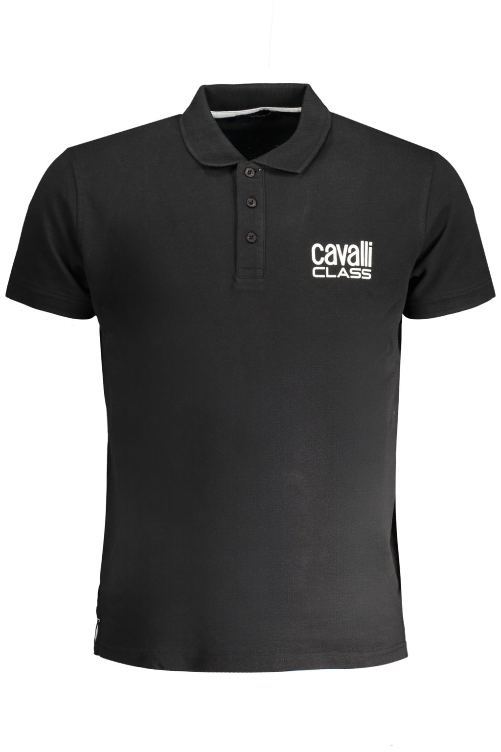 POLO DE MANGA CORTA PARA HOMBRE CAVALLI CLASS, NEGRO 