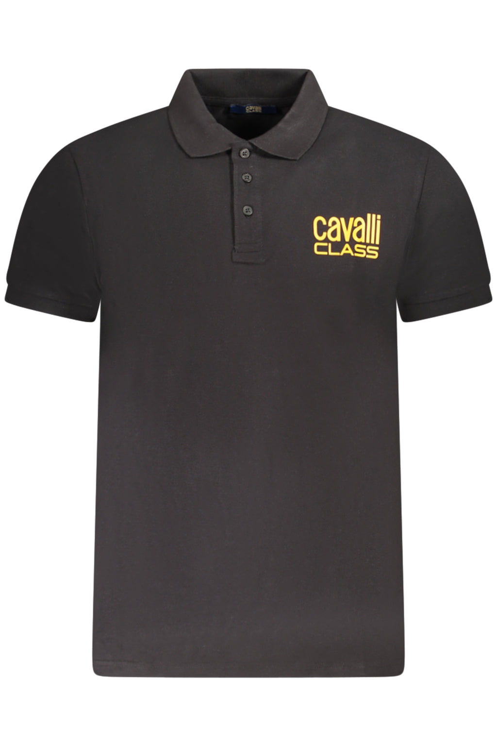 CAVALLI CLASS POLO MANICHE CORTE UOMO NERO
