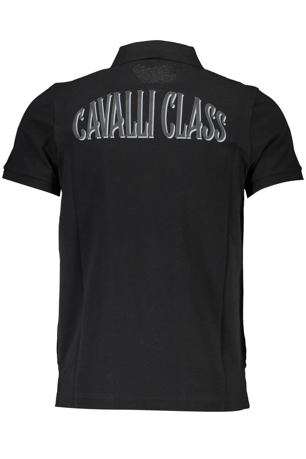 POLO DE MANGA CORTA PARA HOMBRE CAVALLI CLASS, NEGRO 