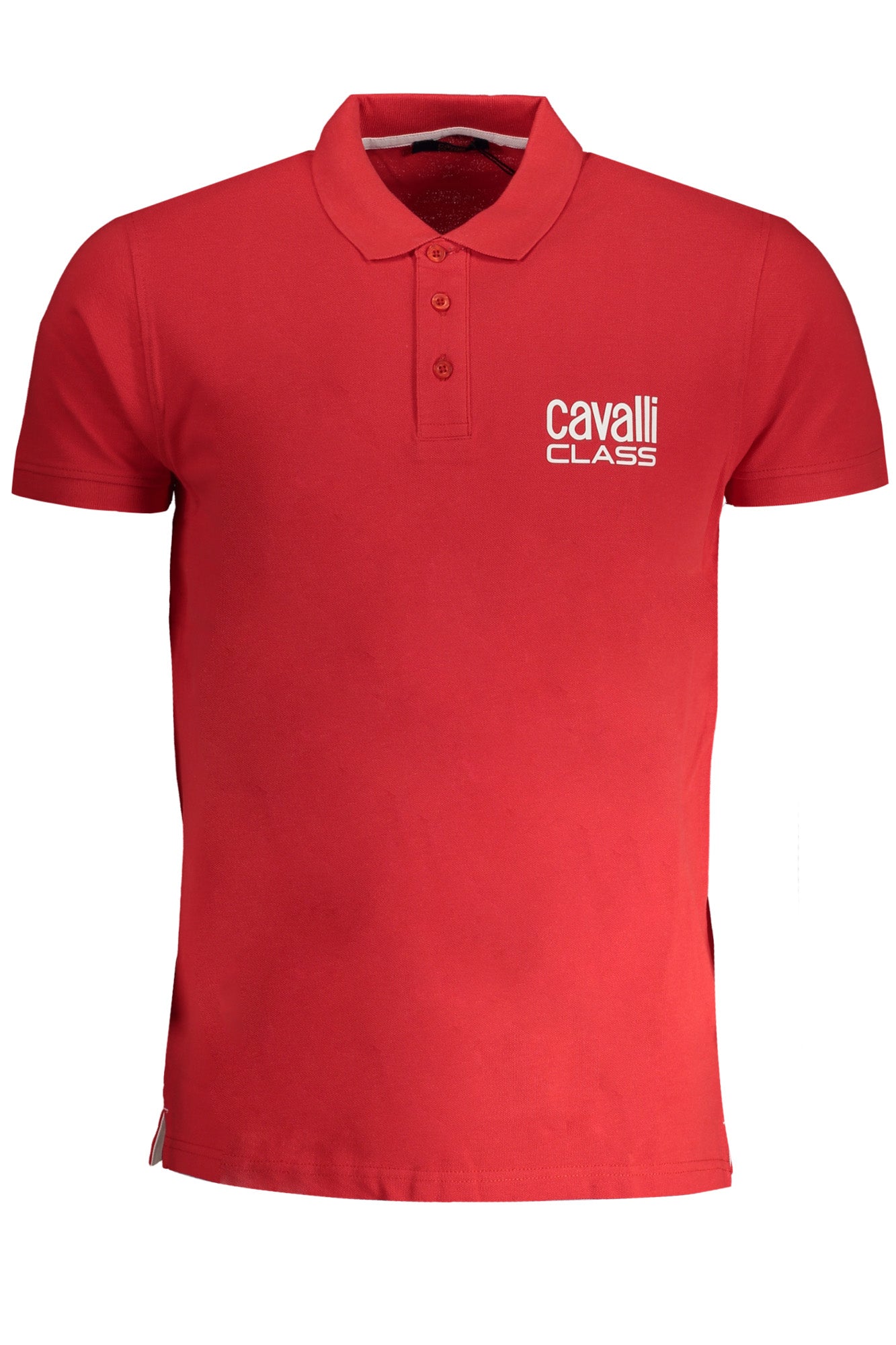POLO DE MANGA CORTA PARA HOMBRE CAVALLI CLASS, ROJO