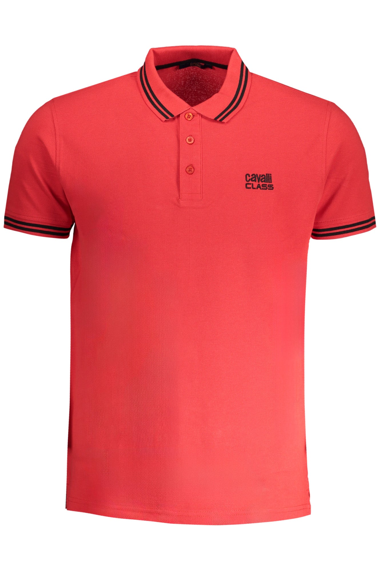 POLO DE MANGA CORTA PARA HOMBRE CAVALLI CLASS, ROJO