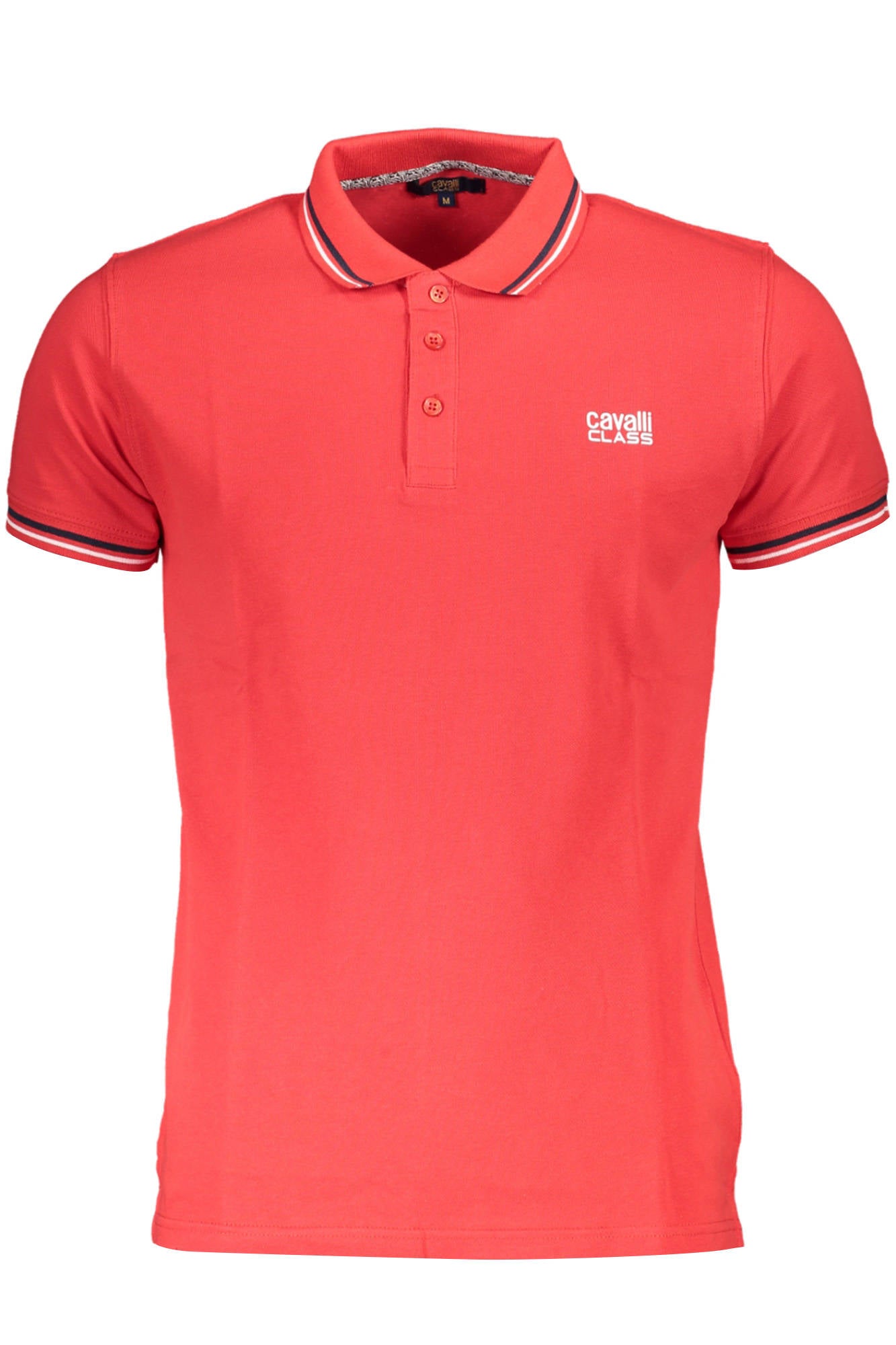 POLO DE MANGA CORTA PARA HOMBRE CAVALLI CLASS, ROJO